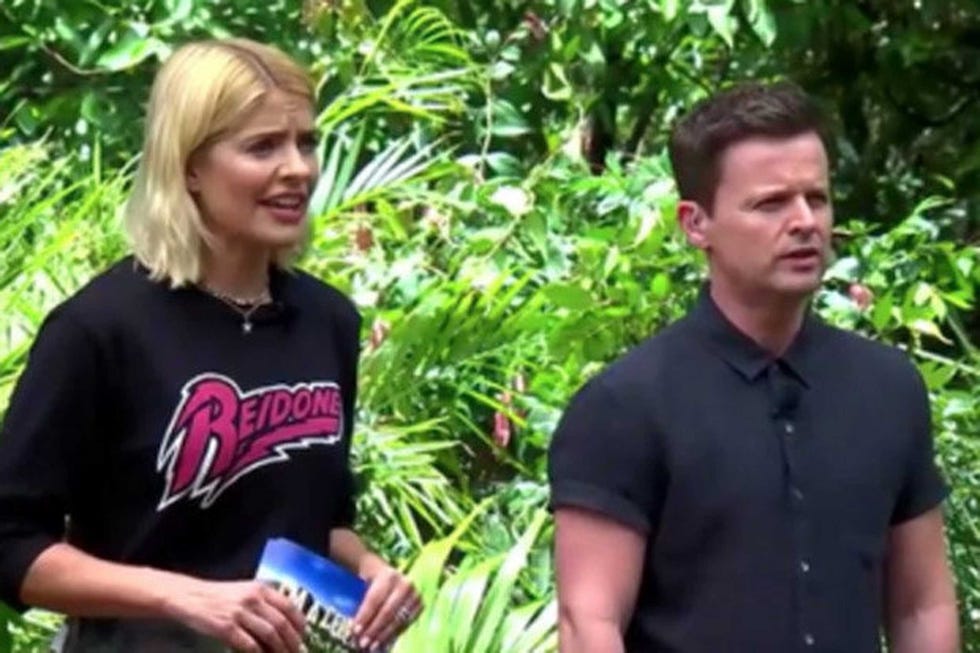 Holly Willoughby and Declan Donnelly on I'm A Celebrity, November 2018