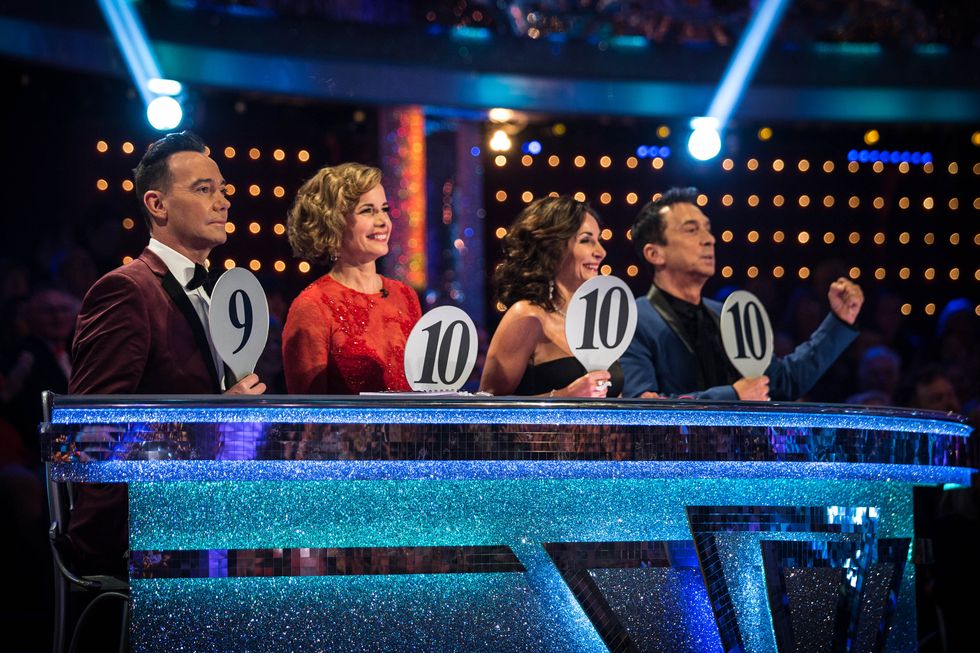 strictly come dancing – craig revel horwood, darcey bussell, shirley ballas and bruno tonioli, judges