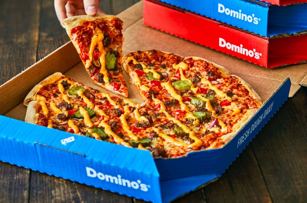 Domino's Pizza launches new cheeseburger pizza
