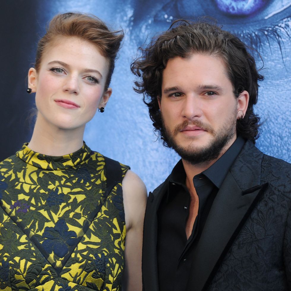 El día que Rosie Leslie afeitó la cabeza a Kit Harington por error