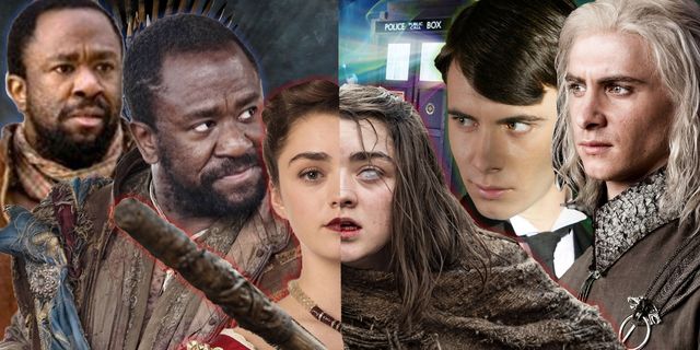 PHOTOSHOP, Doctor Who, Game of Thrones actors, Lucian Msamati, Maisie Williams, Harry Lloyd