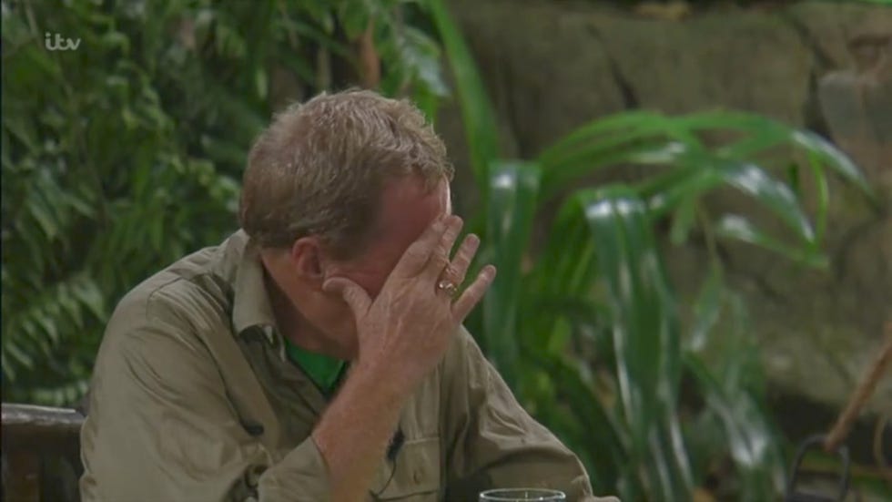 I'm a Celebrity 11/29/18 row: Harry Redknapp eating sausage