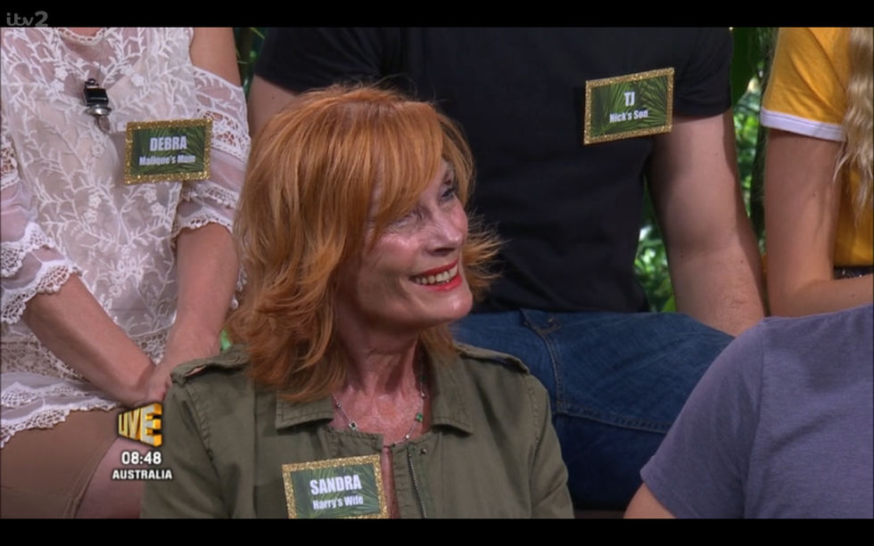 Sandra Redknapp on Extra Camp