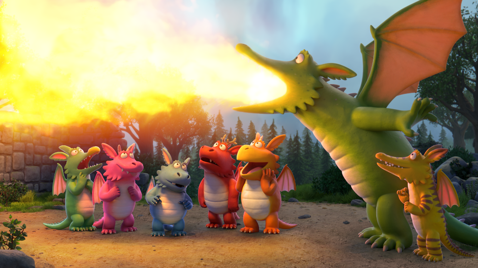 First look at BBC's Christmas animation Zog promises festive fun with