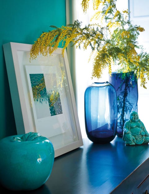 Blue, Green, Majorelle blue, Teal, Turquoise, Aqua, Azure, Interior design, Artifact, Still life photography, 