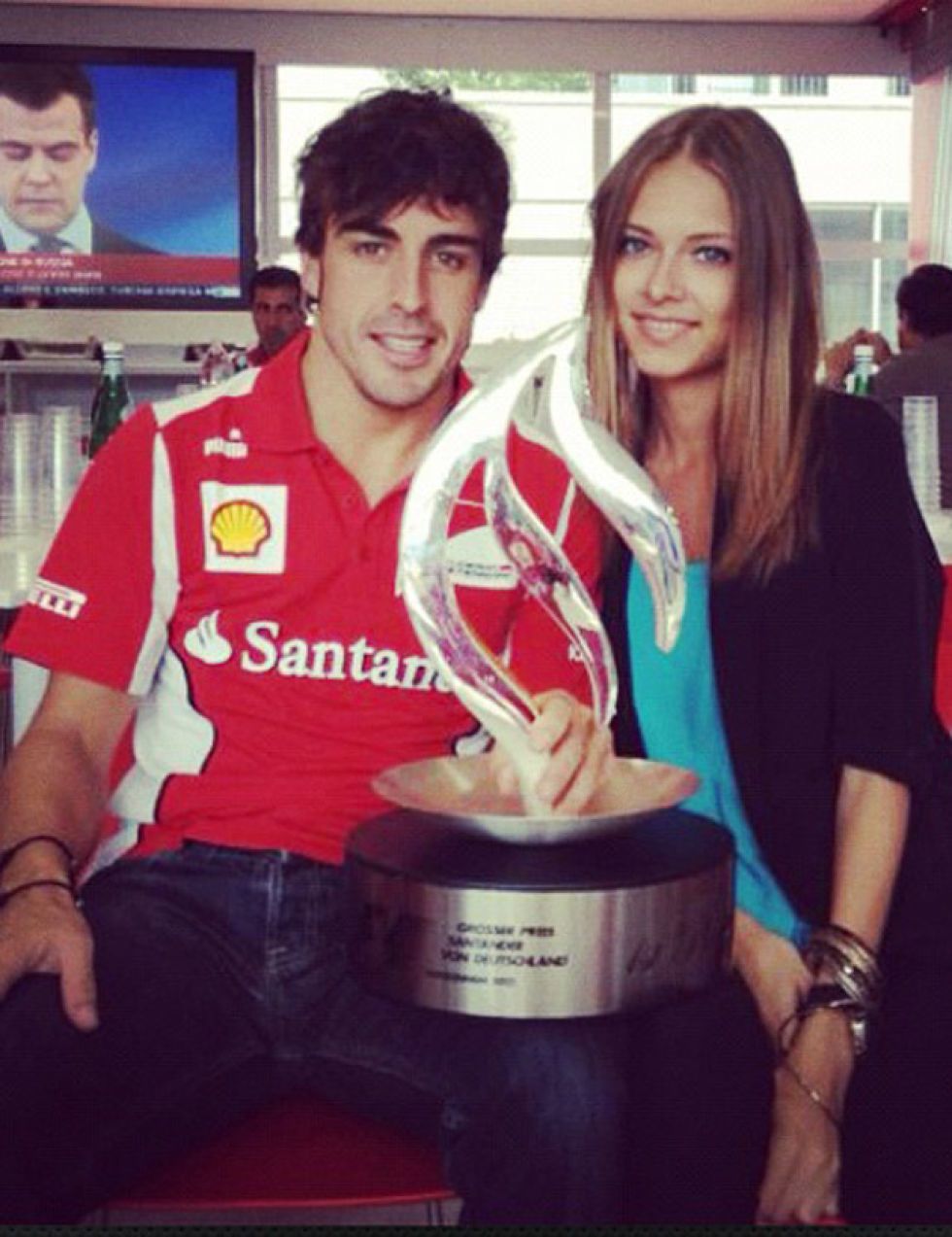 fernando alonso dasha kapustina