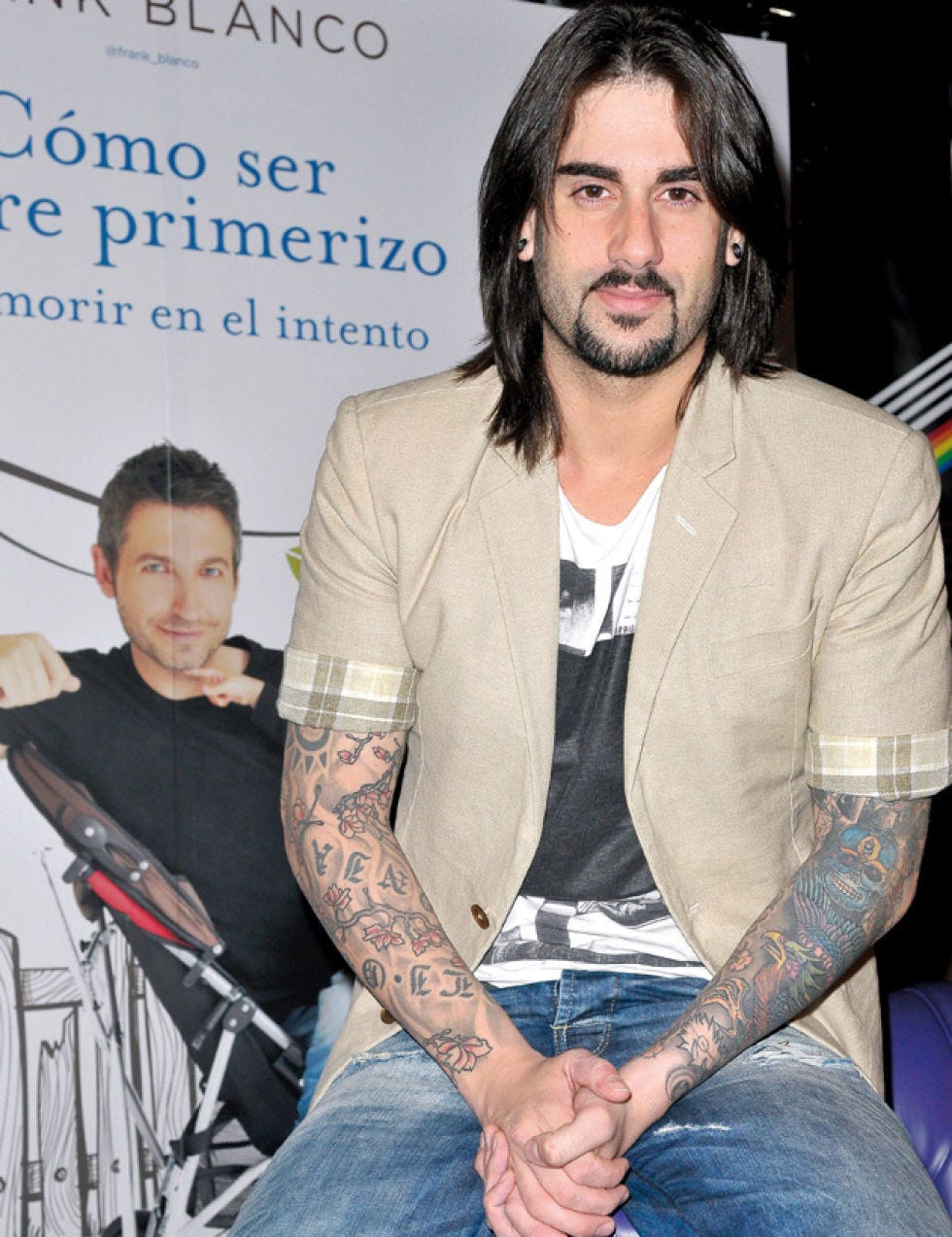 Mouth, Denim, Facial hair, Jeans, Sitting, Chest, Cool, Moustache, Beard, Black hair, 