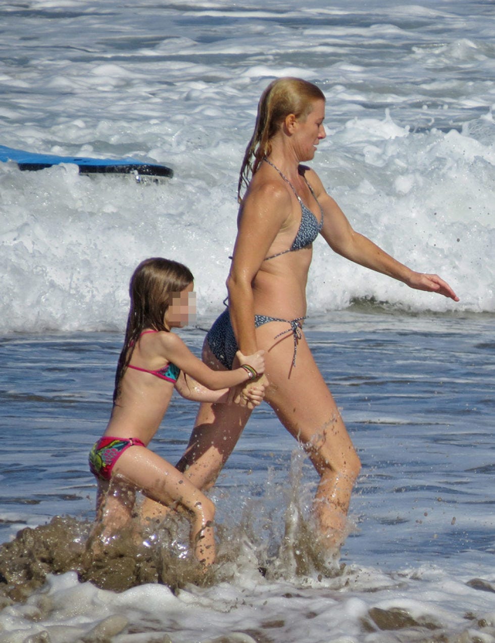 Clothing, Fun, Human body, Brassiere, Swimwear, Bikini, Summer, Swimsuit top, People on beach, People in nature, 