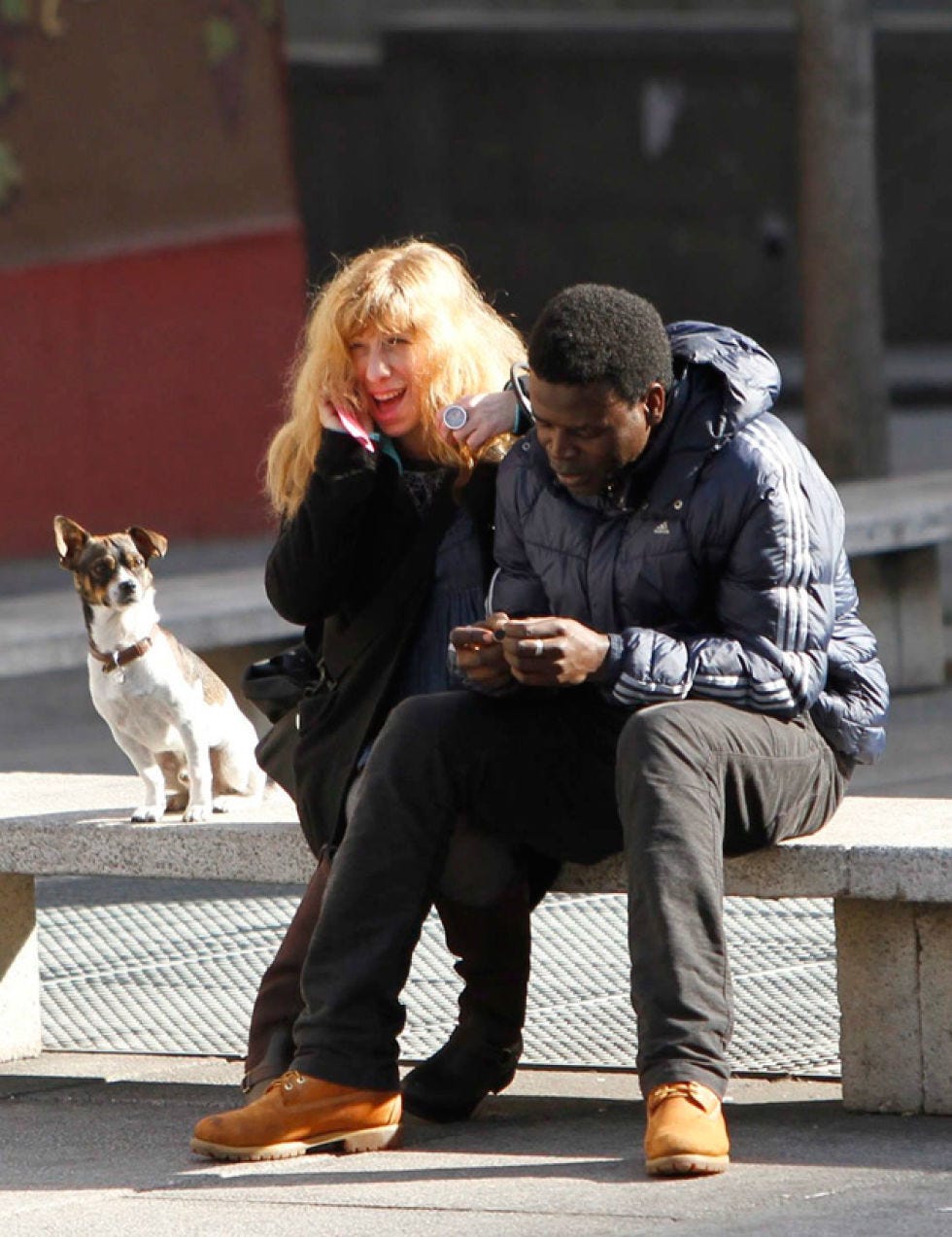 Clothing, Leg, Dog breed, Trousers, Shoe, Dog, Outerwear, Coat, Human leg, Mammal, 