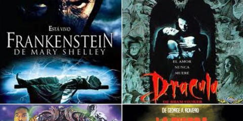 Películas y libros para la noche de Halloween Películas y libros para la noche de Halloween