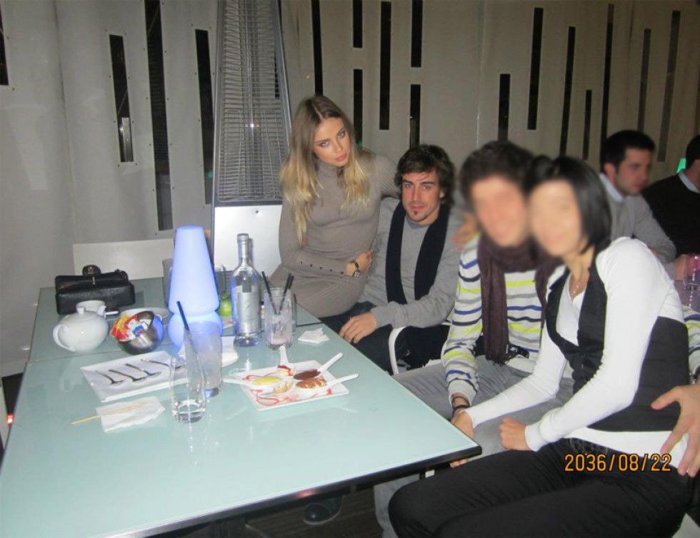 fernando alonso xenia tchoumitcheva