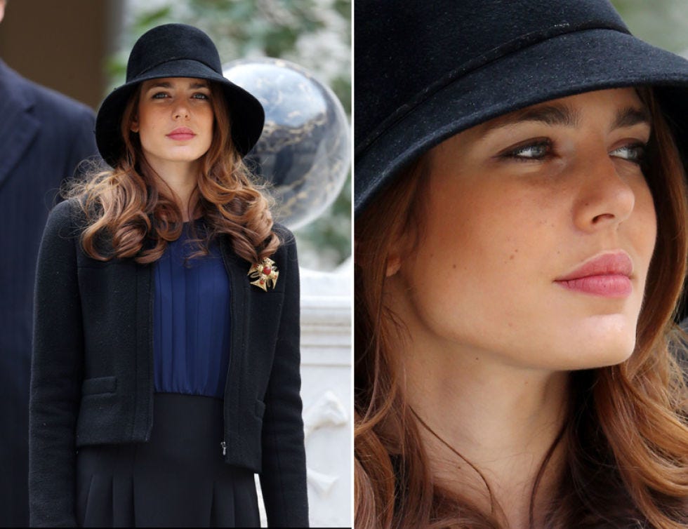 Lip, Sleeve, Coat, Collar, Outerwear, Hat, Headgear, Beauty, Blazer, Costume accessory, 