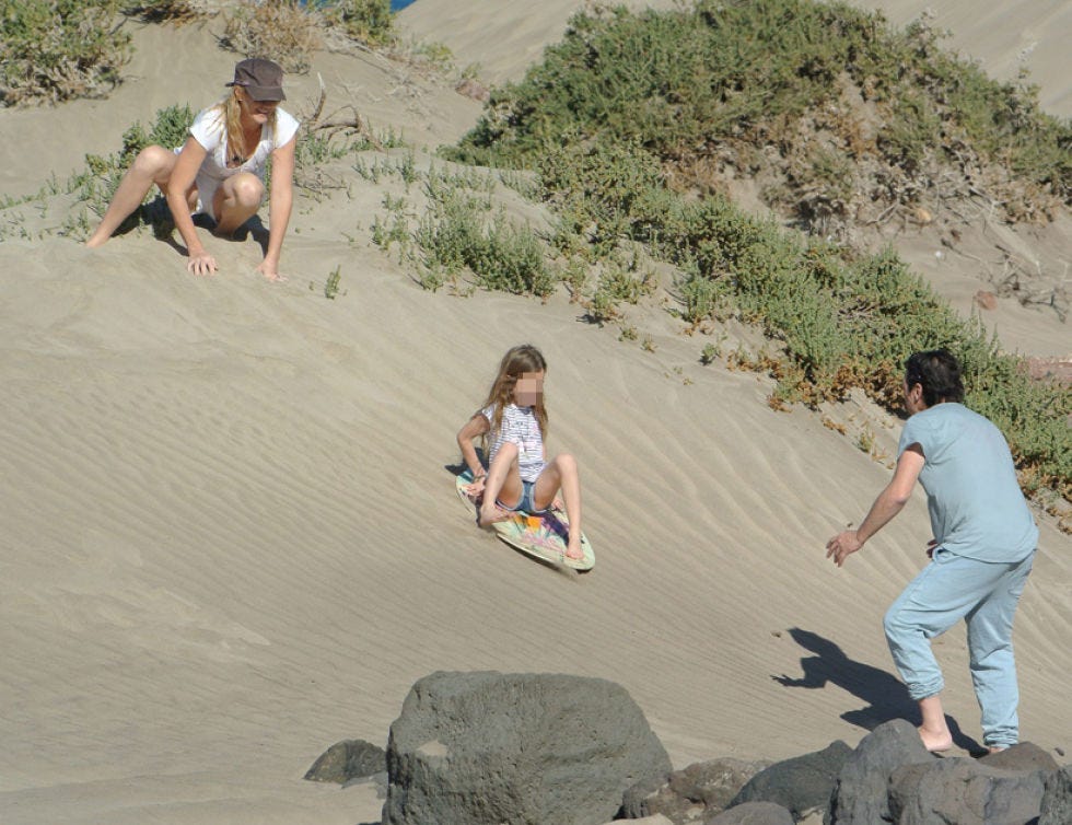Leg, Sand, Leisure, People in nature, Summer, Vacation, Holiday, Beach, Aeolian landform, Barefoot, 
