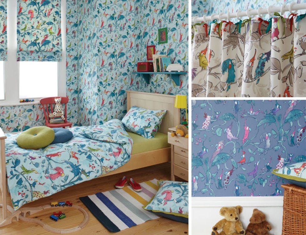 Blue, Room, Green, Interior design, Textile, Wall, Turquoise, Teal, Furniture, Interior design, 