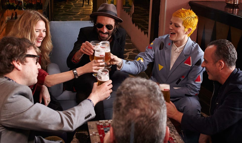 Hair, Face, Eyewear, Arm, Vision care, Hand, Hat, Alcoholic beverage, Alcohol, Goggles, 