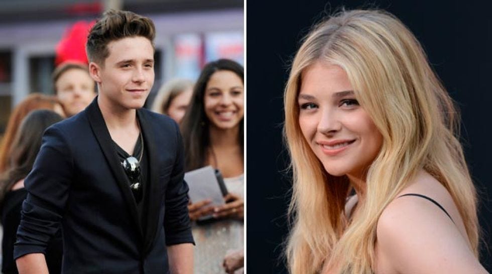 Brooklyn Beckham y Chloë Grace Moretz son pareja 