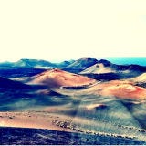 Nature, Blue, Atmosphere, Landscape, Natural landscape, Liquid, Horizon, Hill, Ecoregion, Colorfulness, 