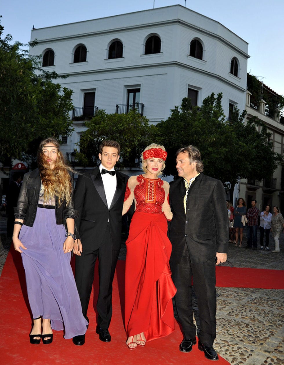 Clothing, Coat, Trousers, Shirt, Suit, Flooring, Outerwear, Red, Dress, Formal wear, 