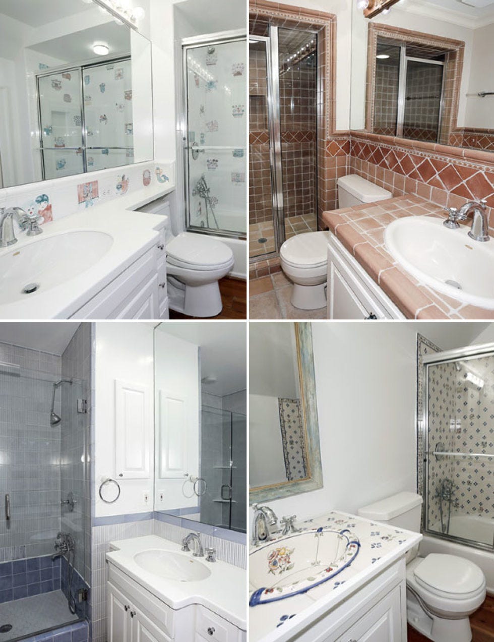 Plumbing fixture, Blue, Room, Architecture, Interior design, Product, Floor, Bathroom sink, Property, Tile, 