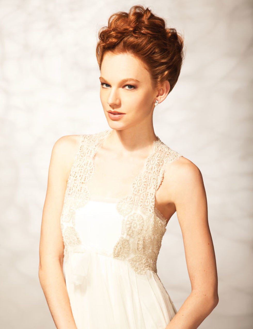 Clothing, Hairstyle, Shoulder, Dress, Joint, Style, One-piece garment, Beauty, Day dress, Fashion model, 