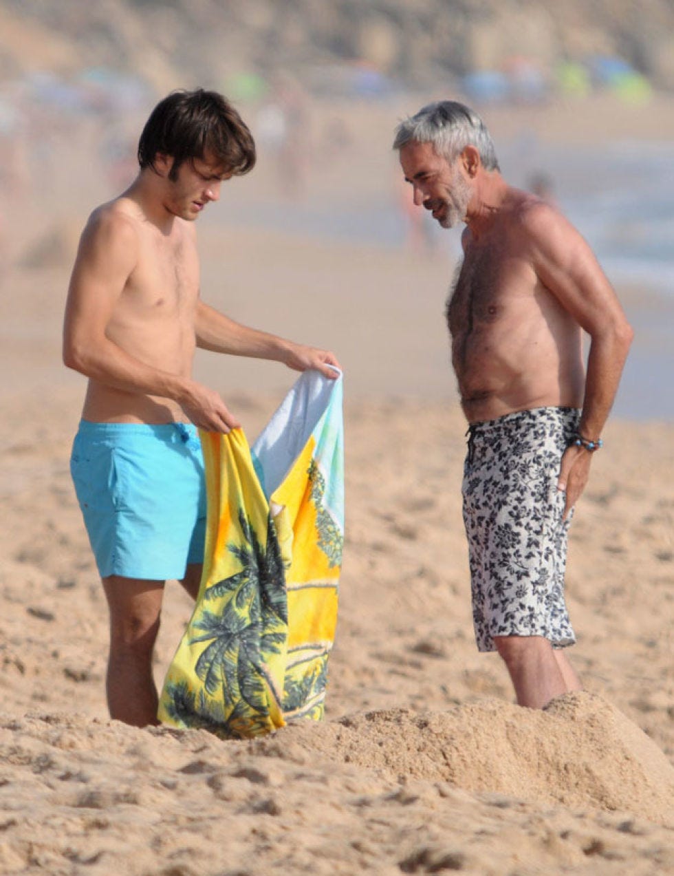 Fun, board short, Sand, Mammal, People in nature, Summer, Trunks, Shorts, Active shorts, Barefoot, 