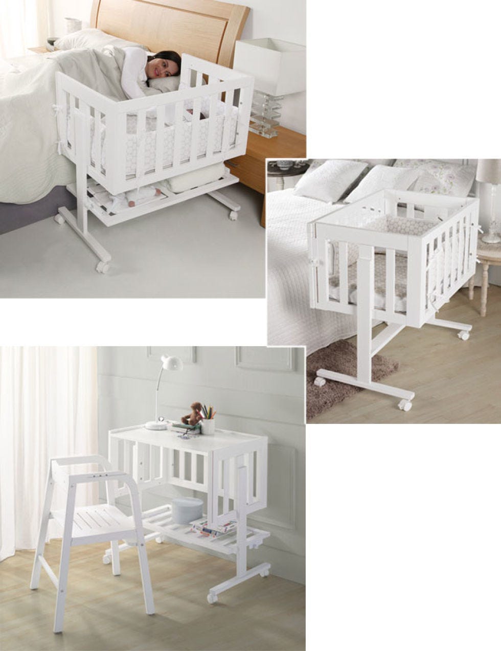 Product, Room, Floor, White, Interior design, Furniture, Bed, Cabinetry, Design, Chest of drawers, 