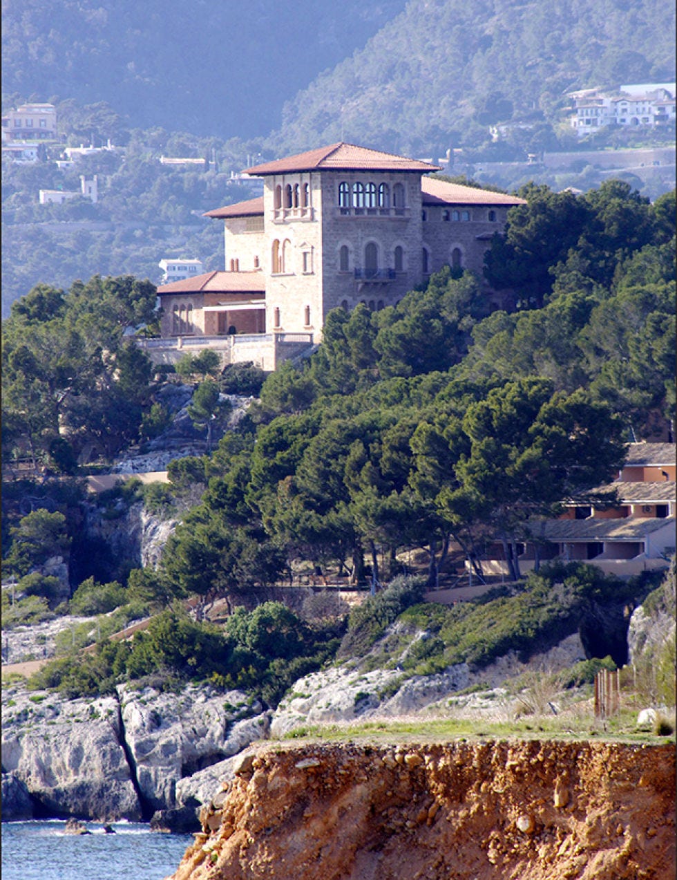 palacio de marivent, en palma de mallorca