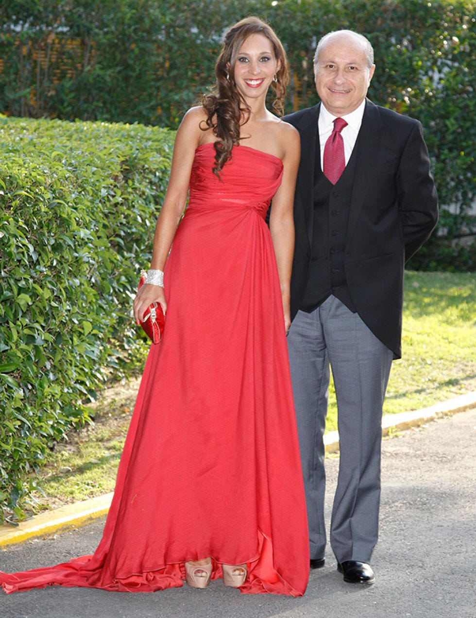 Clothing, Coat, Trousers, Dress, Shirt, Textile, Photograph, Outerwear, Standing, Formal wear, 