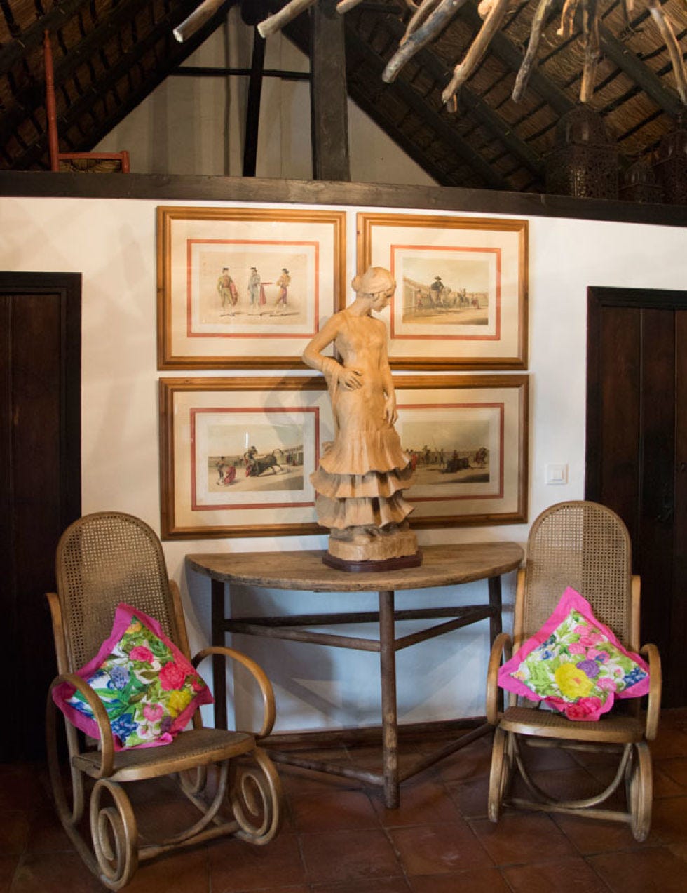 Wood, Interior design, Furniture, Floor, Hardwood, Flooring, Door, Art, Sculpture, Wood stain, 