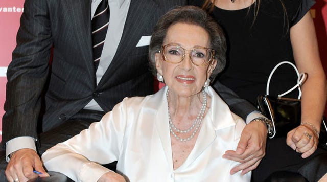 Amparo Rivelles deja huérfanos a los Larrañaga