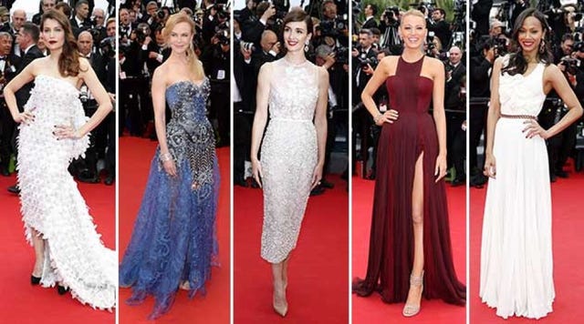 Clothing, Dress, Flooring, Event, Trousers, Red, Carpet, Outerwear, Formal wear, Coat, 