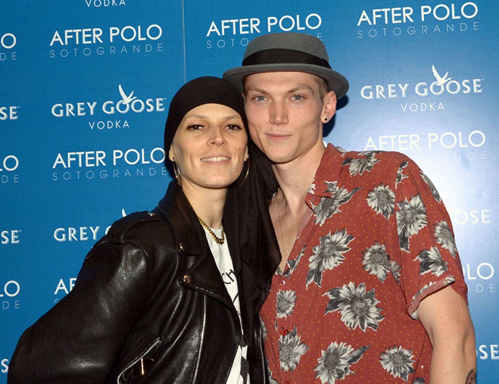 Hat, Jacket, Facial expression, Fashion accessory, Headgear, Leather jacket, Leather, Flash photography, Love, Fedora, 