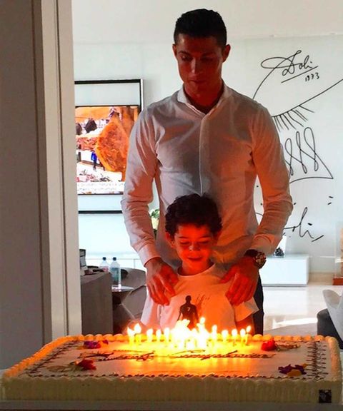  Así celebró Cristiano Ronaldo su   cumpleaños