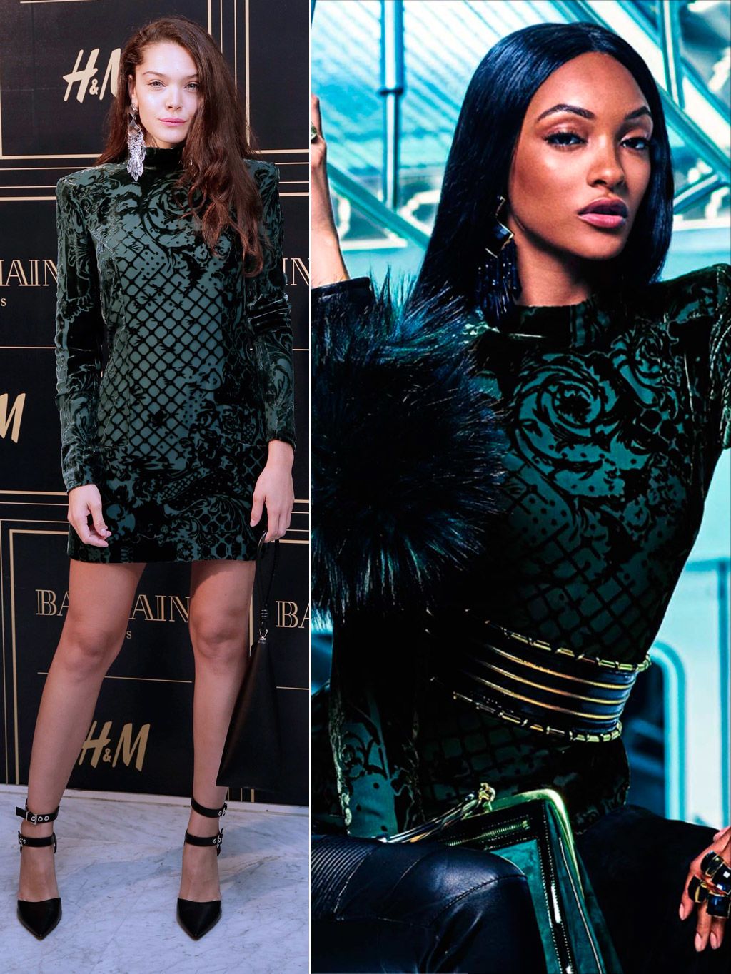 Los famosos se visten de Balmain x H M para su gran fiesta