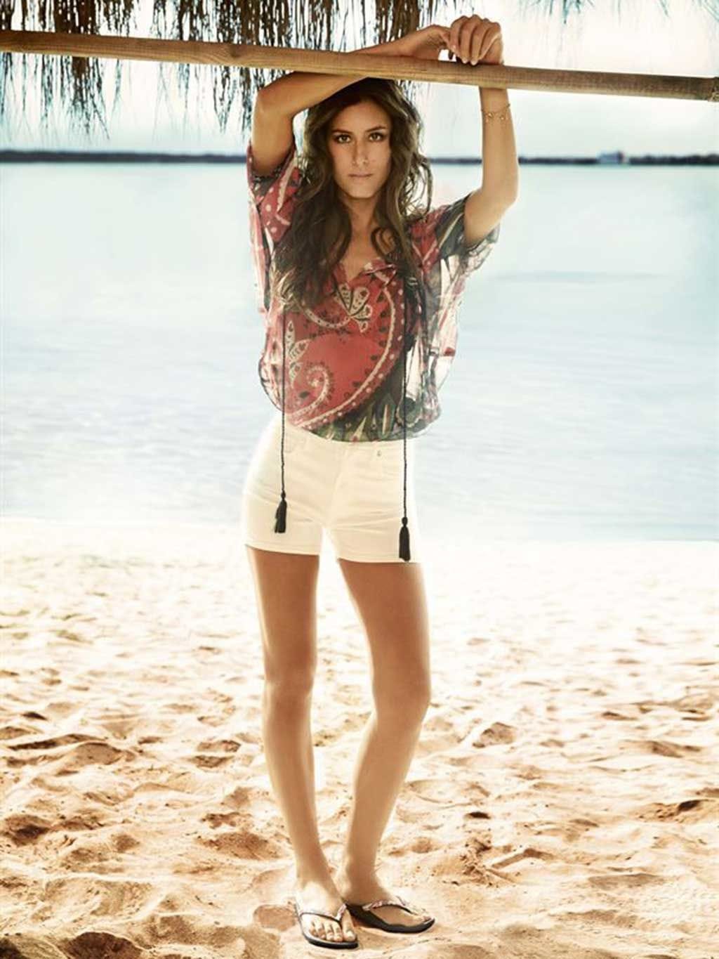 Clothing, Hat, Human leg, Shoe, Summer, Waist, Shorts, Sun hat, Denim, People in nature, 