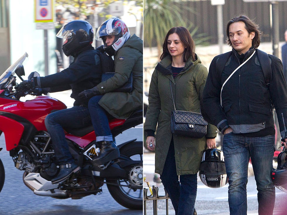 Clothing, Motorcycle helmet, Motorcycle, Trousers, Denim, Textile, Jeans, Outerwear, Automotive lighting, Helmet, 