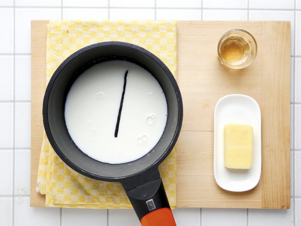 Dishware, Ingredient, Serveware, Tile, Kitchen utensil, Circle, Breakfast, Cookware and bakeware, Saucepan, Dairy, 