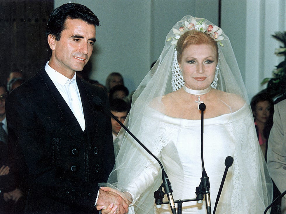 ortega cano y rocío jurado, el día de su boda
