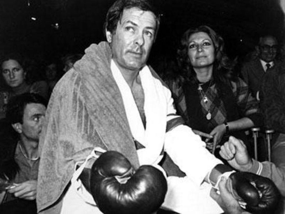 Face, Nose, People, Temple, Monochrome, Monochrome photography, Black-and-white, Vintage clothing, Boxing glove, History, 