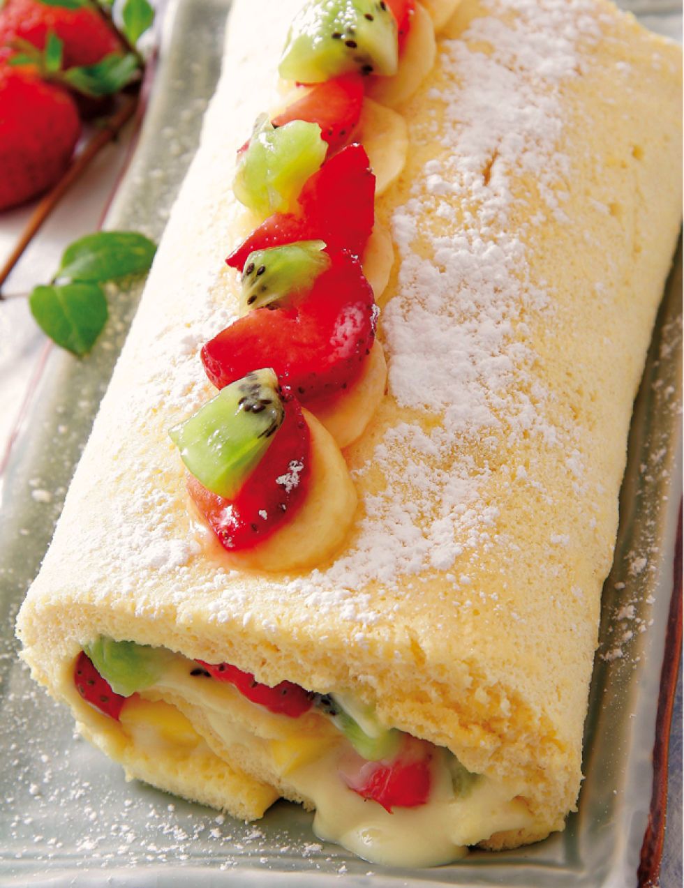 Brazo de gitano de frutas