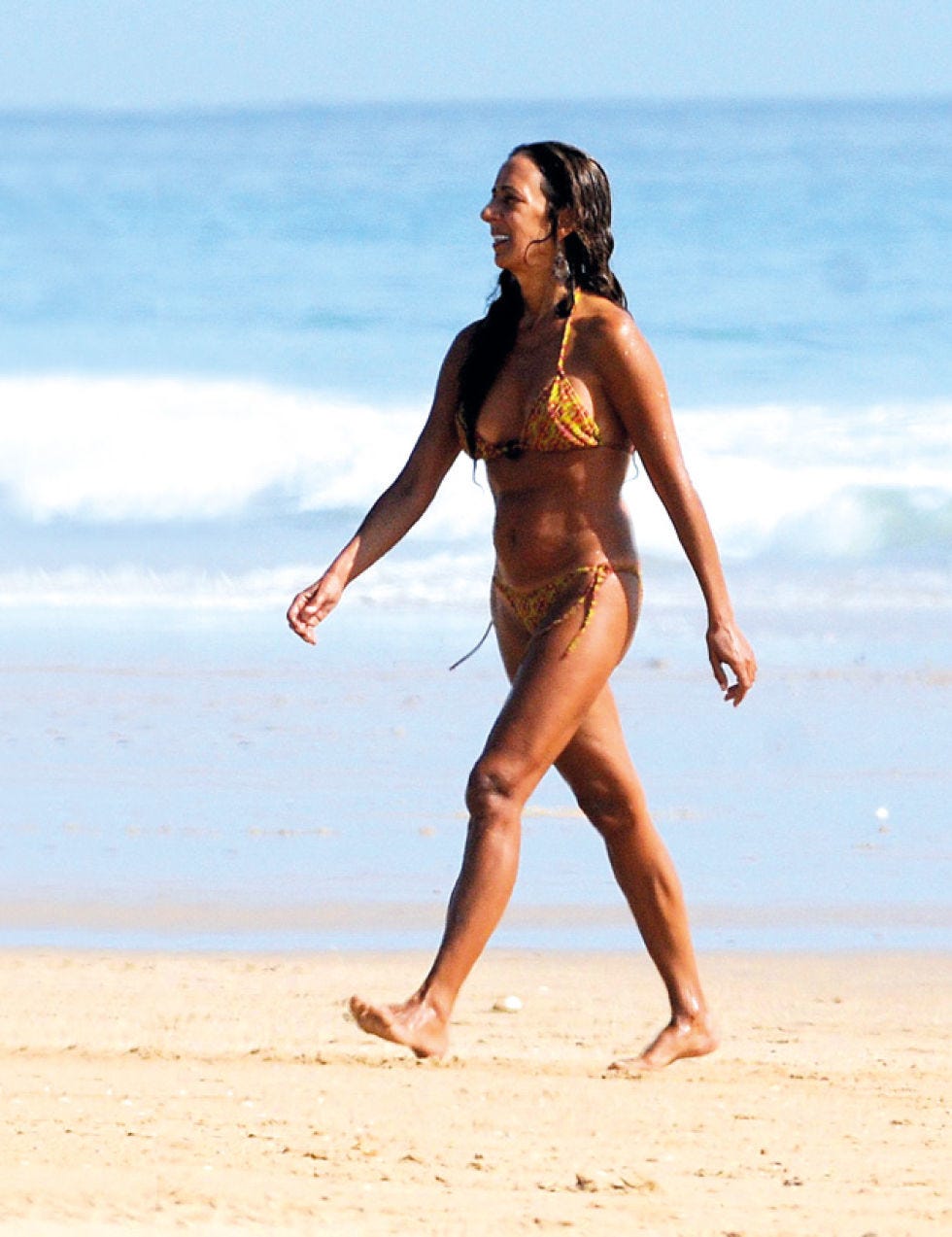 People on beach, Human leg, Sand, People in nature, Summer, Waist, Beach, Brassiere, Chest, Holiday, 