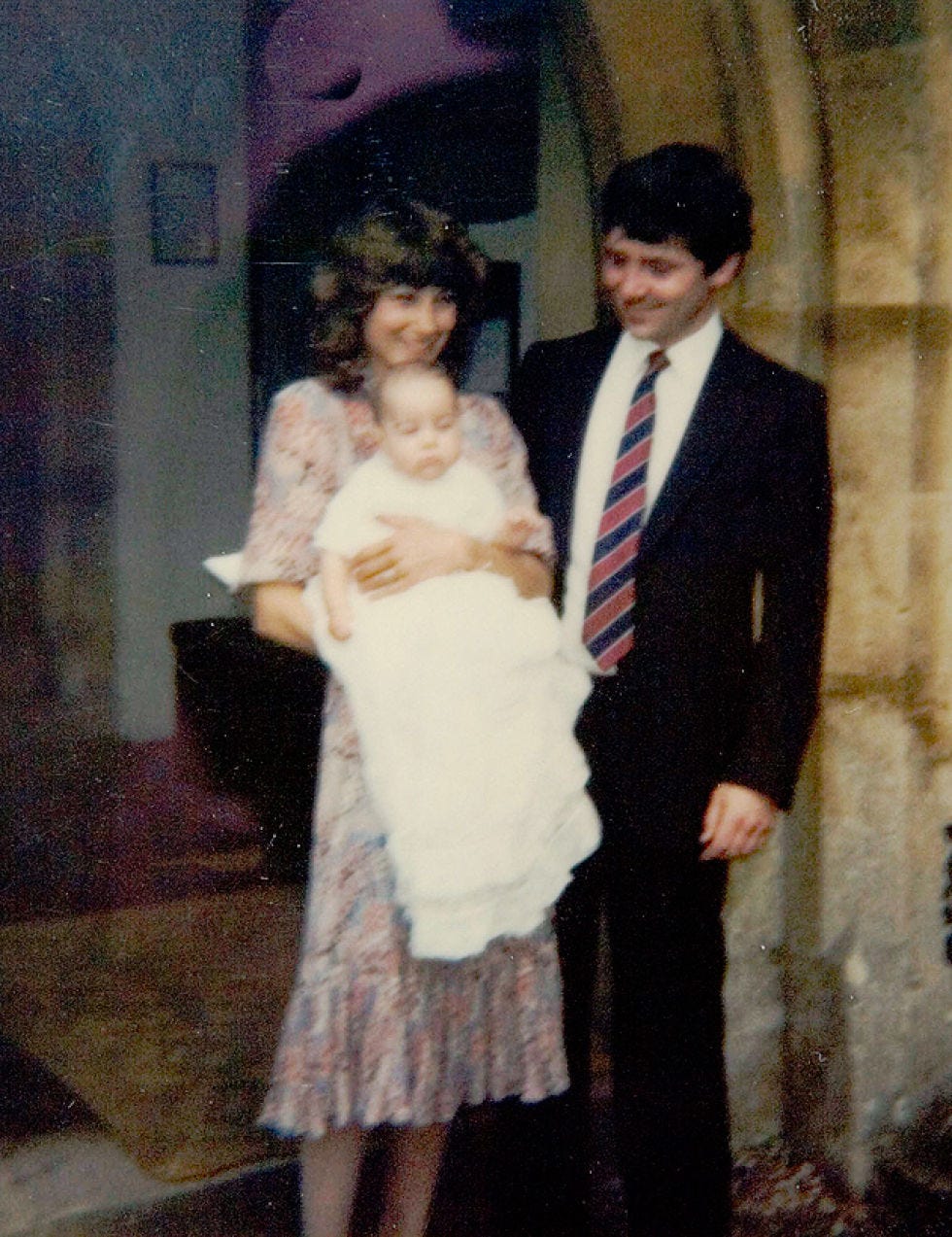 Vintage clothing, Fashion, Formal wear, Dress, Event, Family, Smile, 