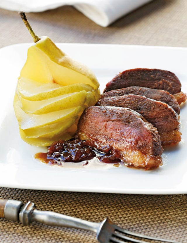 Food, Ingredient, Beef, Dishware, Tableware, Cuisine, Plate, Fruit, Pork, Kitchen utensil, 