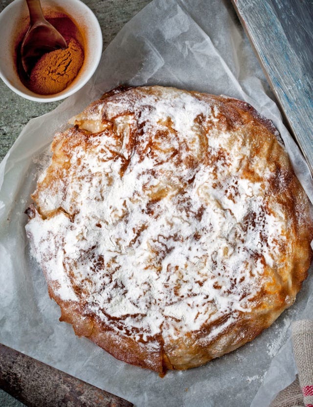 Food, Cuisine, Ingredient, Dish, Baked goods, Spice mix, Bread, Breakfast, Recipe, Serveware, 