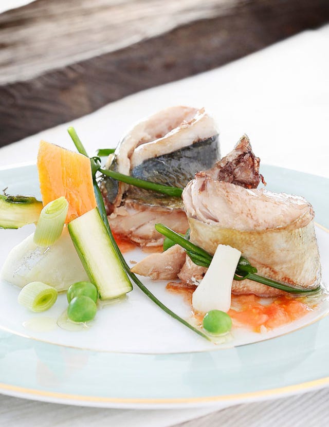 Food, Ingredient, Cuisine, Dishware, Culinary art, Garnish, Dish, Seafood, Recipe, Fines herbes, 