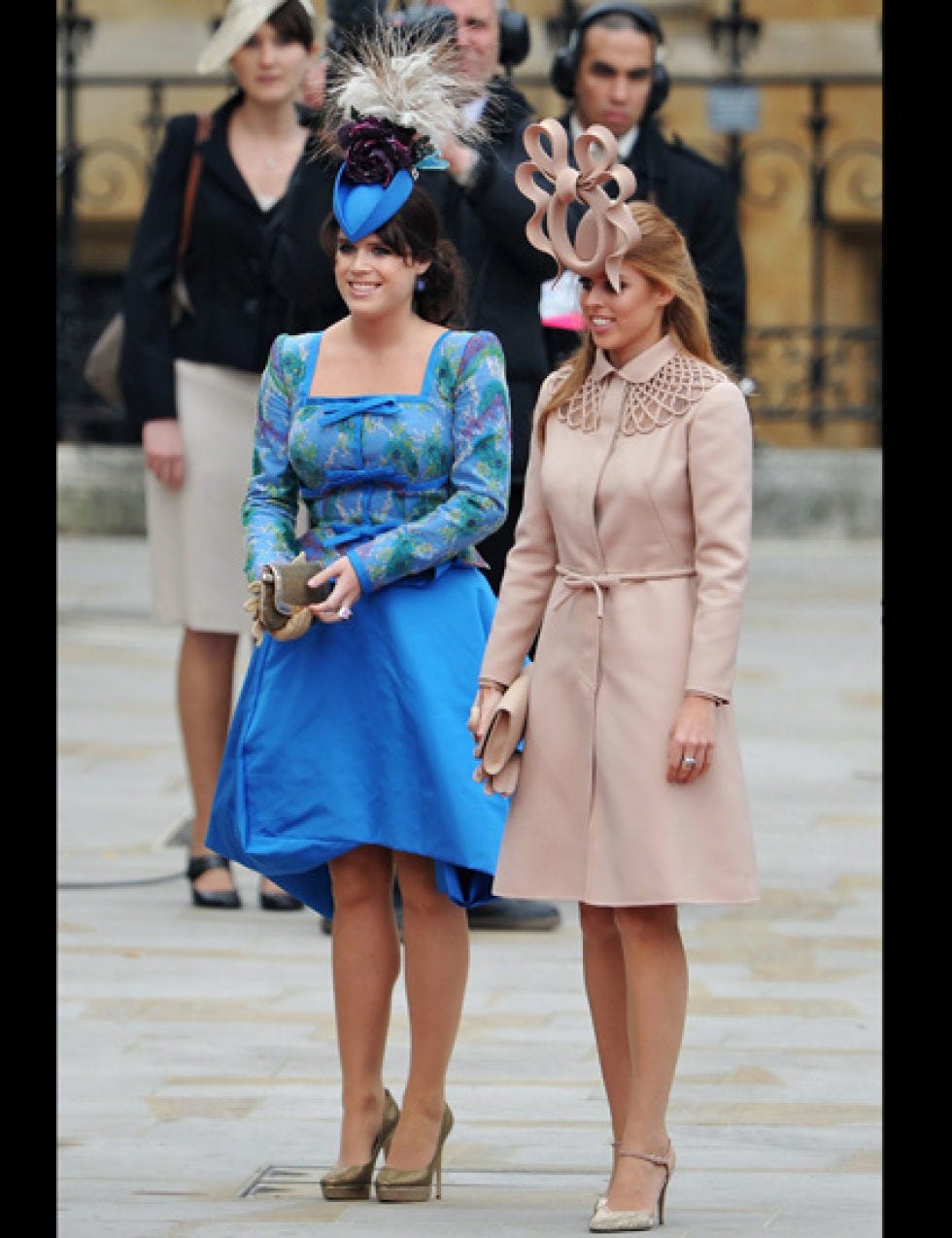 Clothing, Dress, Hat, Shoulder, Outerwear, Fashion accessory, Coat, Style, Headpiece, Hair accessory, 