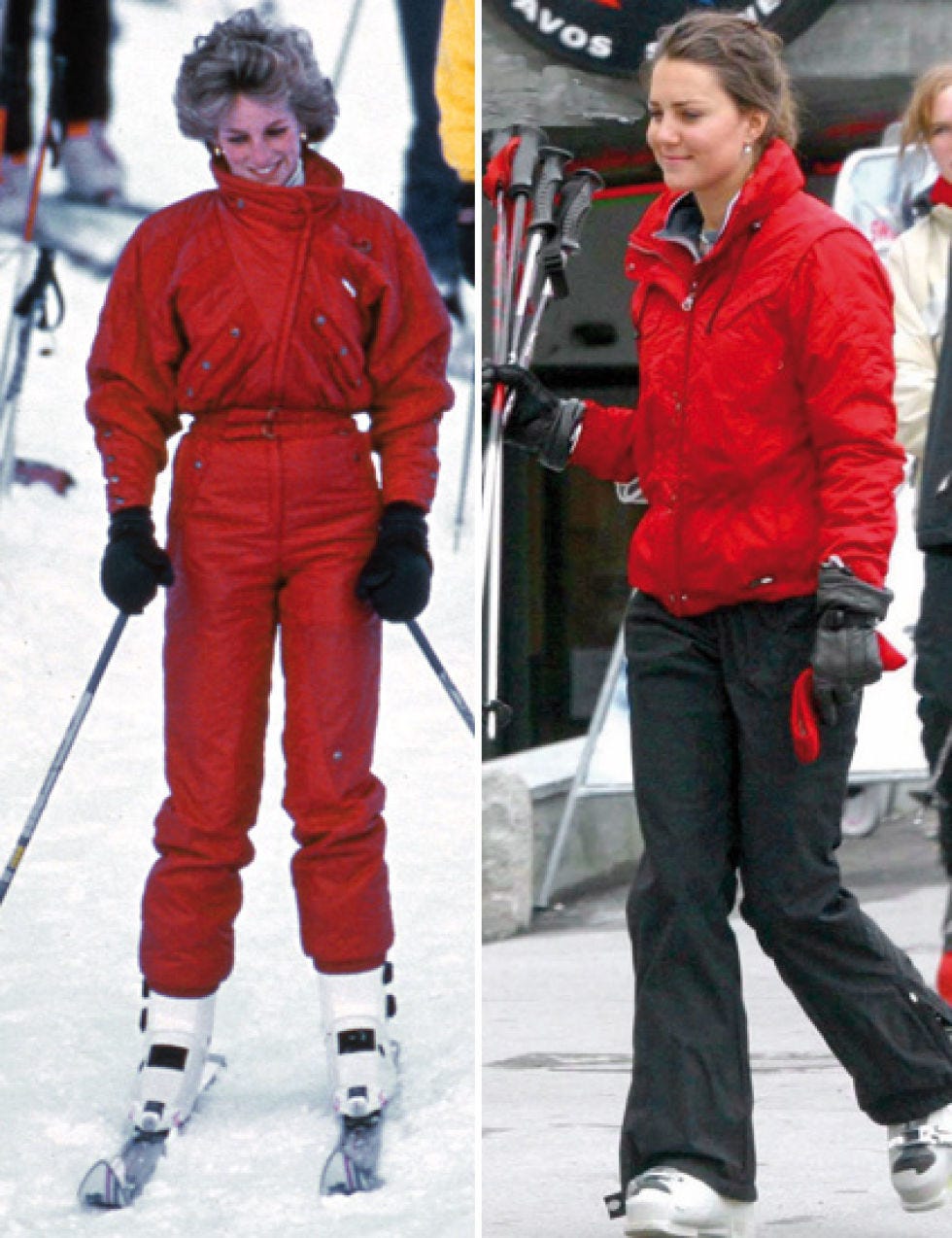 Clothing, Footwear, Leg, Winter, Trousers, Jacket, Standing, Outerwear, Coat, Red, 