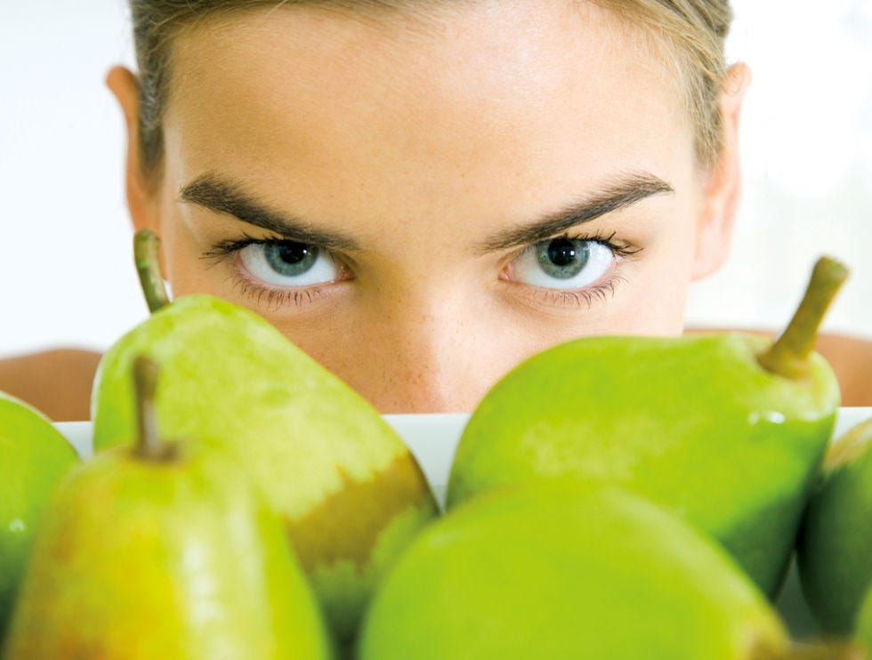 Hair, Green, Eyebrow, Natural foods, Eyelash, Whole food, Produce, Vegetable, Ingredient, Vegan nutrition, 
