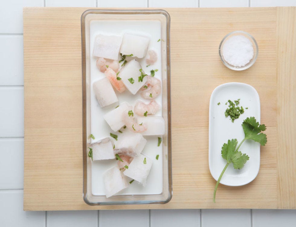 Food, Dishware, Cuisine, Ingredient, Dish, Seafood, Recipe, Leaf vegetable, Crudo, Garnish, 