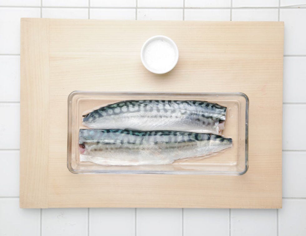 Seafood, Wall, Fish, Fish, Rectangle, Mackerel, Ray-finned fish, Anchovy (food), Silver, Fish products, 
